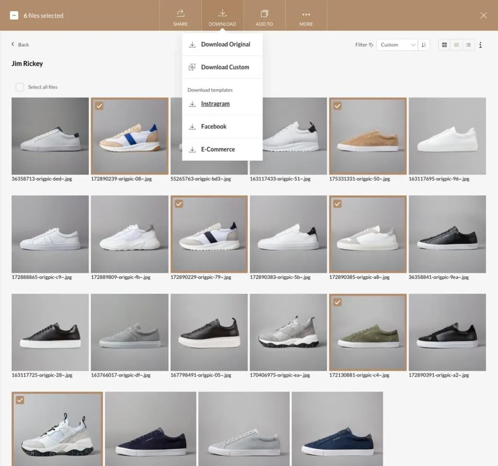 DAM and PIM Product view
