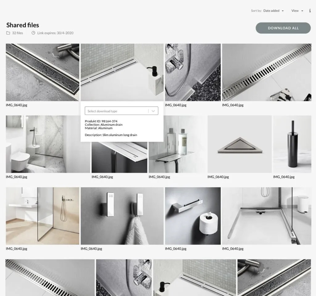 Digital asset management DAM and PIM