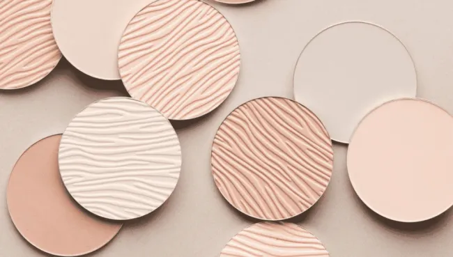 GOSH Copenhagen powder samples in varying nude colours