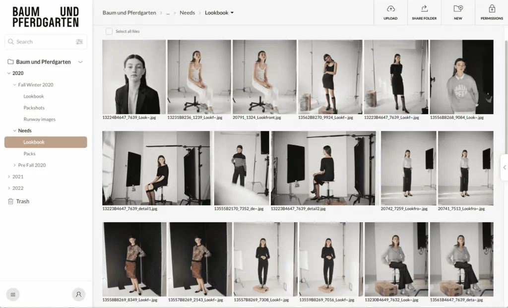 Screenshot 2021-11-09 at 08.33.35 Photoshoot og a model and storage of the images