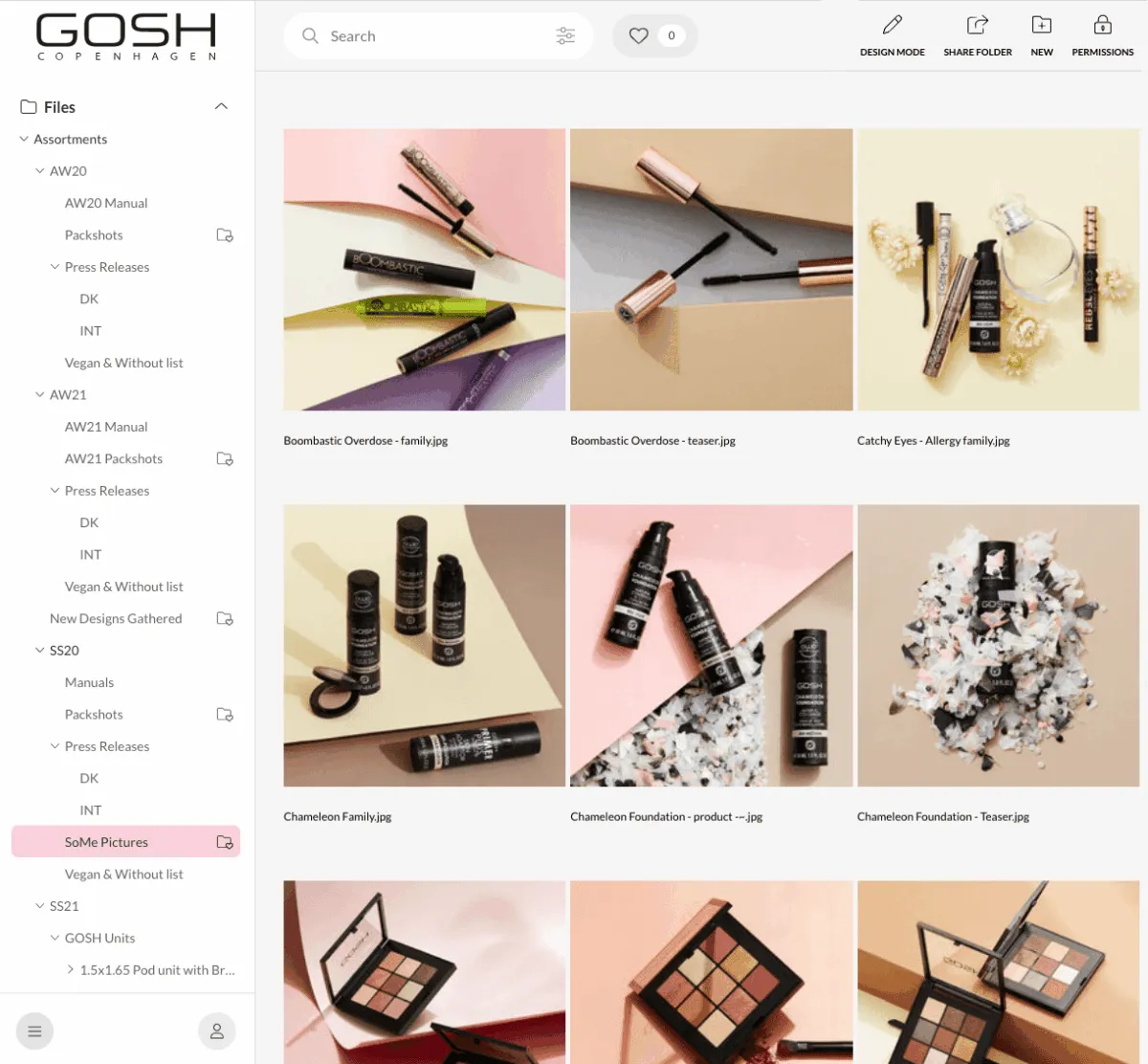 Imagebank for markering and PR for brandguides