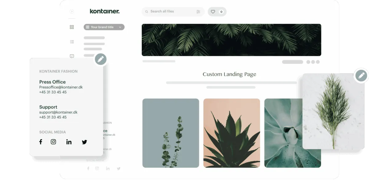 Imagebank for markering and PR