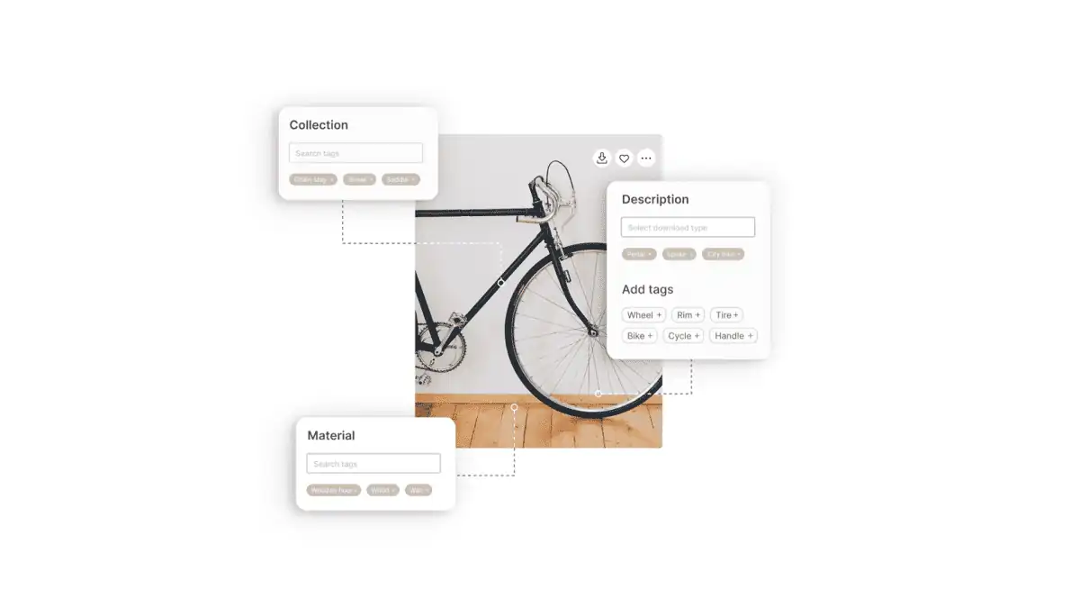 Kontainer explainer video viser tagging og avanceret søgefiltre