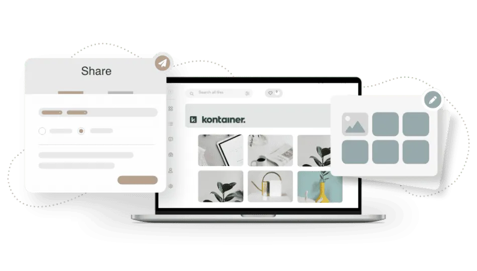 Kontainer DAM - advanced share and download Kontainer DAM - advanced share and download