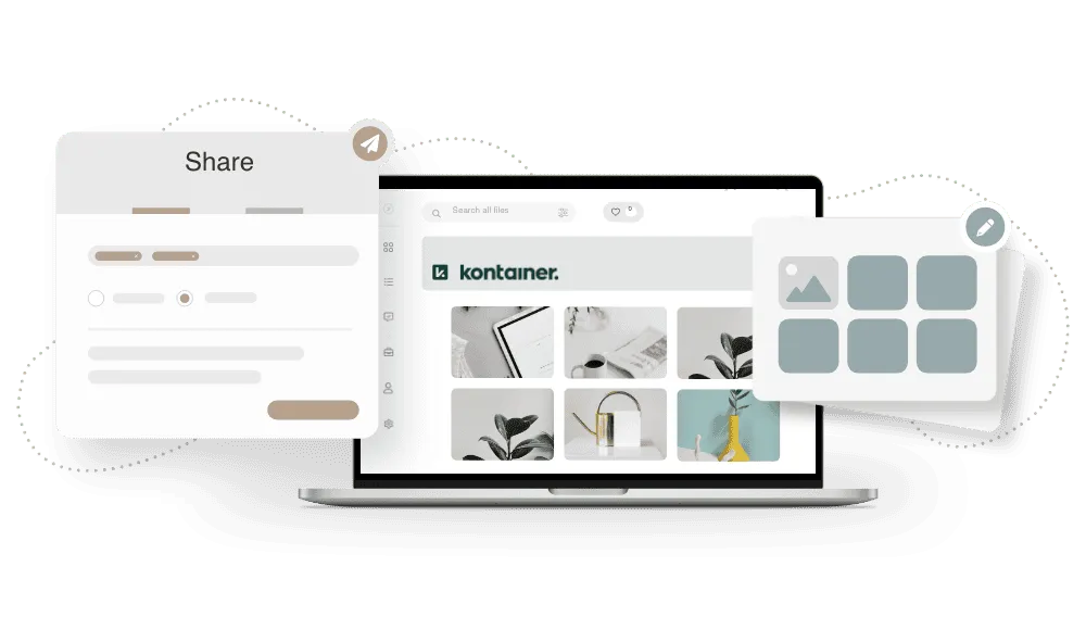 Kontainer DAM - advanced share and download Kontainer DAM - advanced share and download