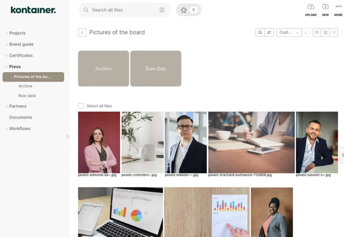 finance and insurance sidekick file sharing overview