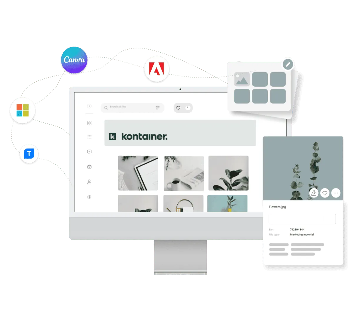 Integration with other programs_blog_2 DAM integrations to Canva, Adobe Creative Cloud and Microsoft Office 365