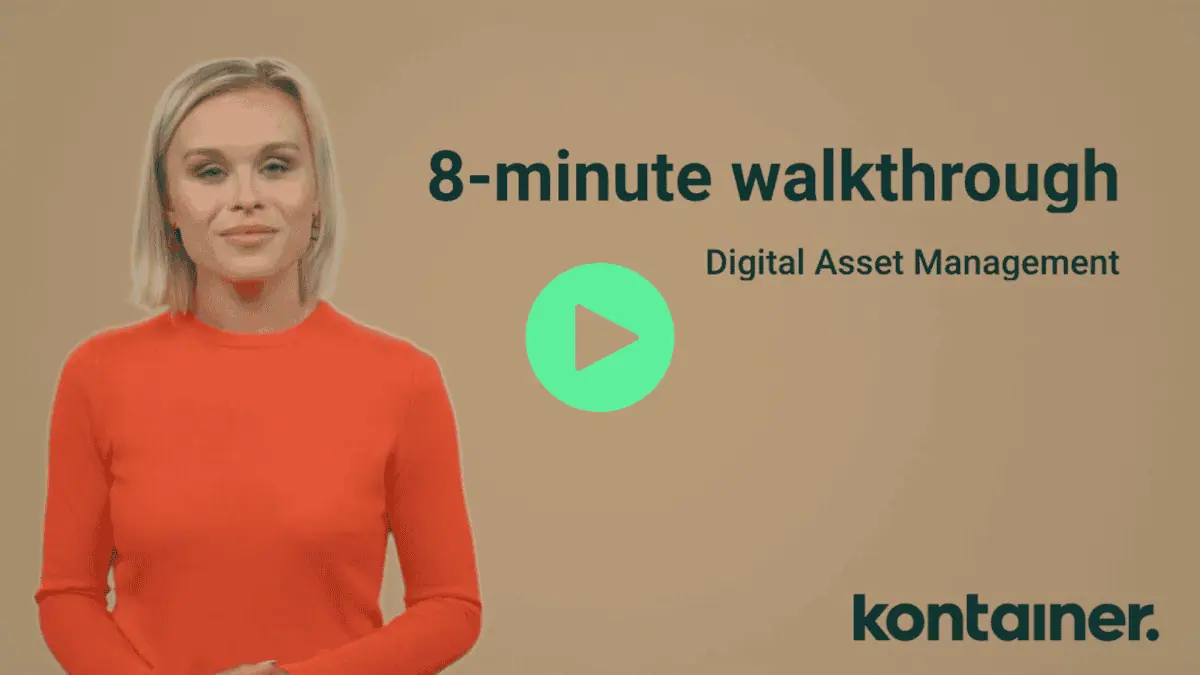 8 min Kontainer DAM presentation_still Video cover image_8-minute Kontainer Digital Asset Management_DAM_walkthrough video