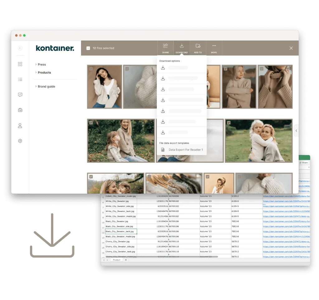 Image bank and brand portal