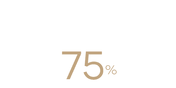75%