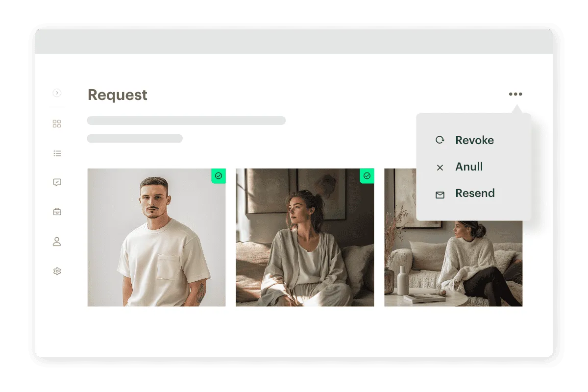 Consent tool for handling digital consents in DAM