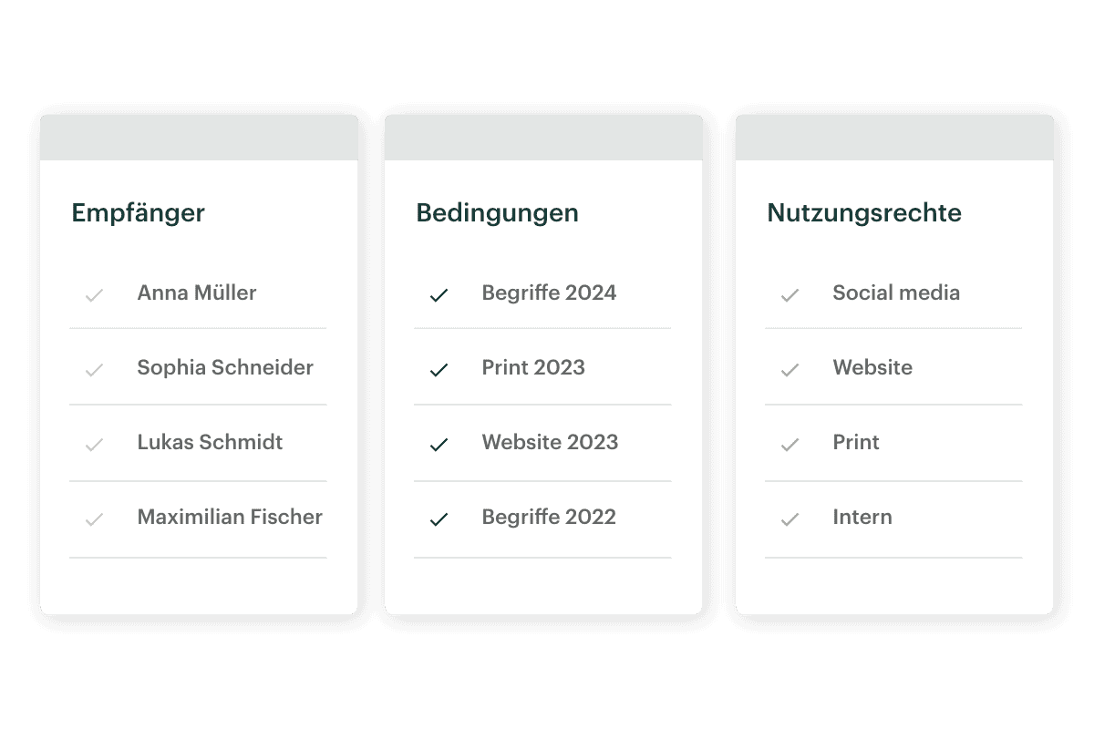 Einwilligungstool Kontainer Schritt 1