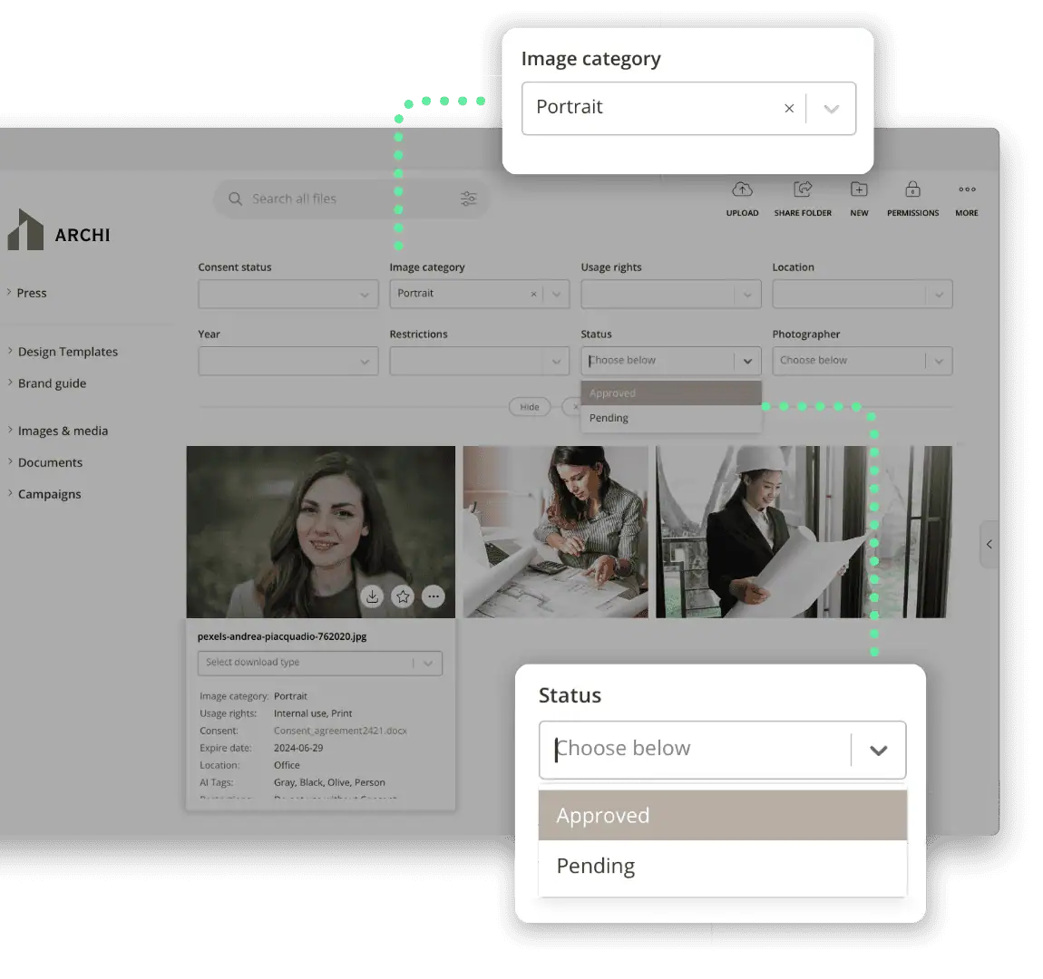 DAM for DAM for architects entrepreneurs engineers_Searchability DAM til arkitekter og ingeniører - søgefunktioner