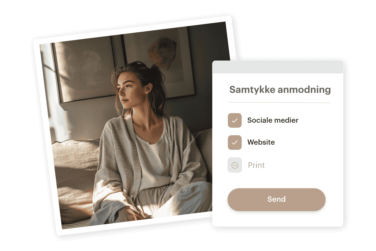 Samtykke anmodning fra Kontainer