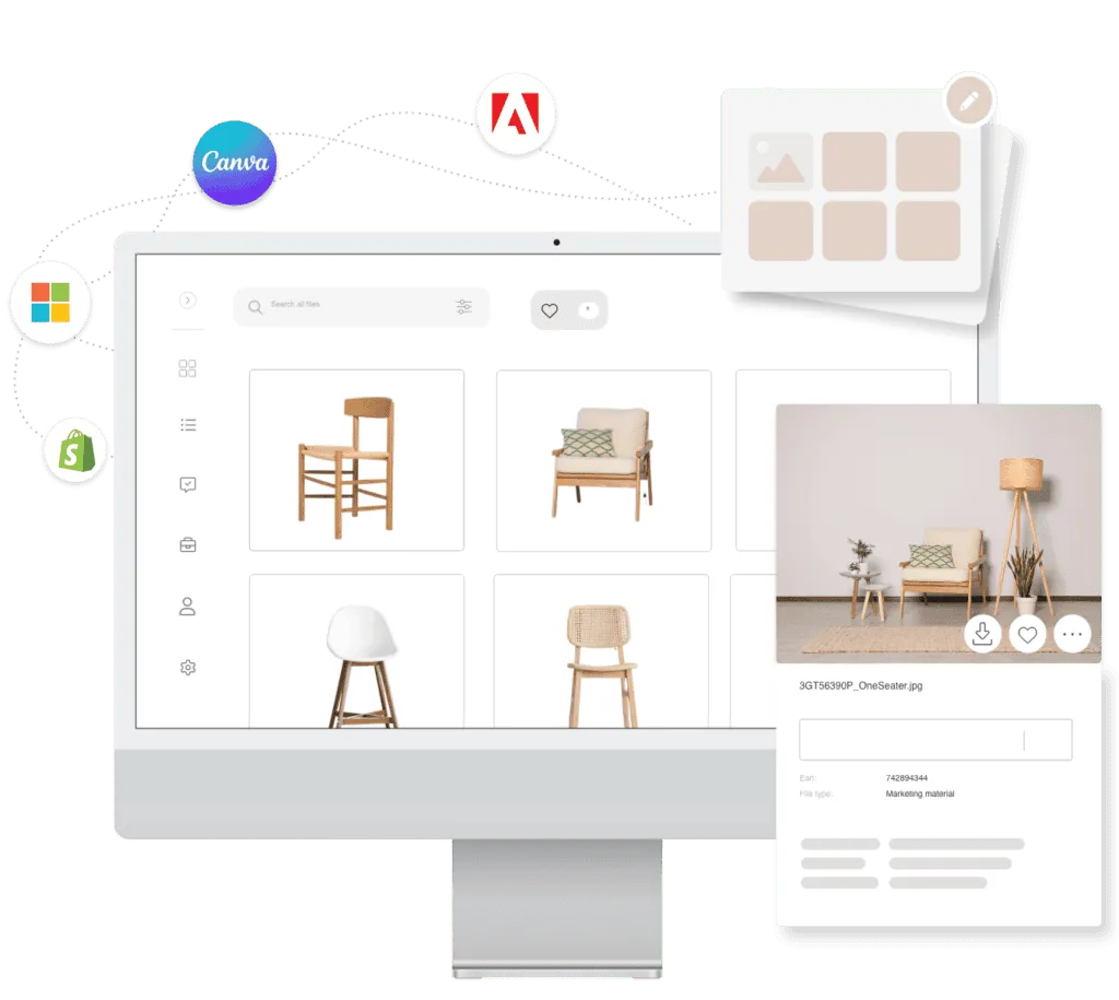 DAM for design&lifestyle_Integration DAM for design&lifestyle Kontainer Integration