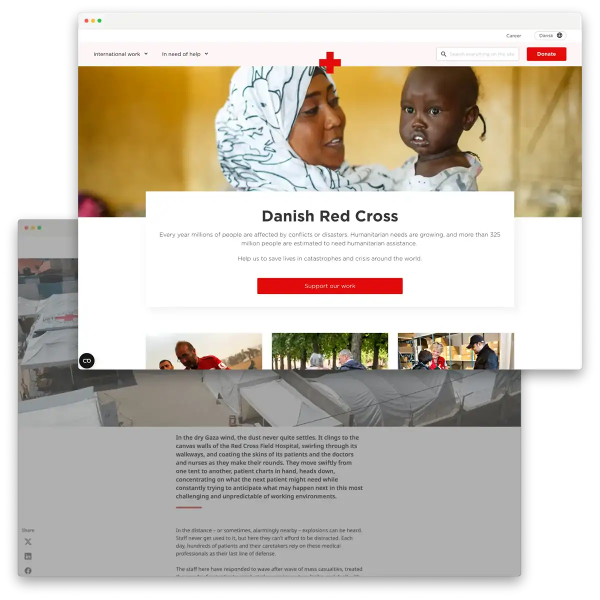 Red Cross case