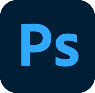 Logo showing Kontainer integration with Adobe Photoshop