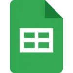 Google Sheets logo