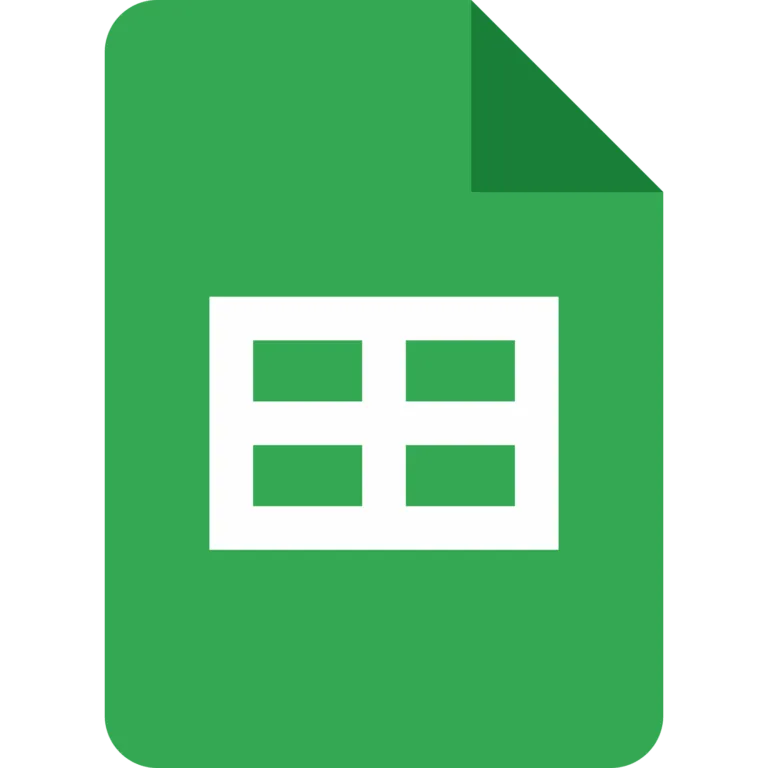 Google Sheets Google Sheets logo