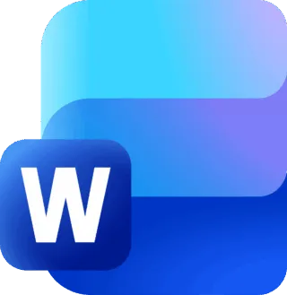 Microsoft Office 365 Word logo for integration to Kontainer DAM and PIM