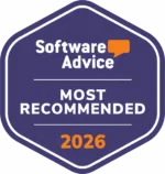 Kontainer Capterra Software Advice showcasing most recommended 2026