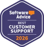 Kontainer Capterra Software Advice showcasing best customer support 2026