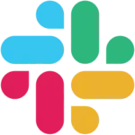 Slack square logo showcasing integration between Slack and Kontainer DAM and PIM