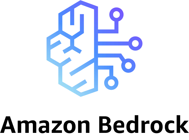 AWS Amazon Bedrock logo showcasing integration with Kontainer DAM & PIM