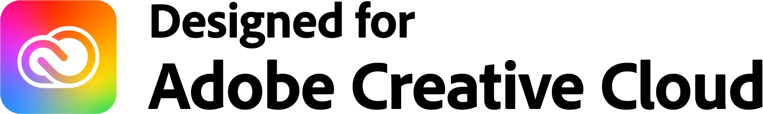 Designed for Adobe Creative Cloud badge