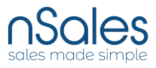 nSales logo showing integration with Kontainer DAM & PIM